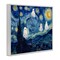 Stupell Industries Classic Night Ghosties Framed Giclee, design by Arlington Prints